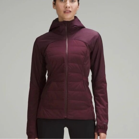 lululemon athletica Jackets & Blazers - Lululemon DOWN FOR IT ALL JACKET 700 Down & PrimaLoft Hoodie Size 6 Outdoor